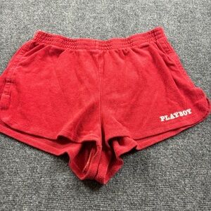 PLAYBOY Red Women's Shorts